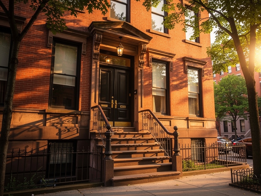 NAMA brownstone exterior